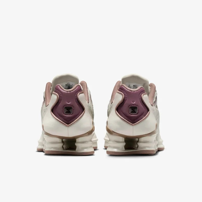Sneaker Nk Shox TL Light Bone Burgundy Crush