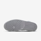 Sneaker Jrd 1 Mid Wolf Grey Midnight Navy