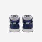 Sneaker Jrd 1 Mid Wolf Grey Midnight Navy