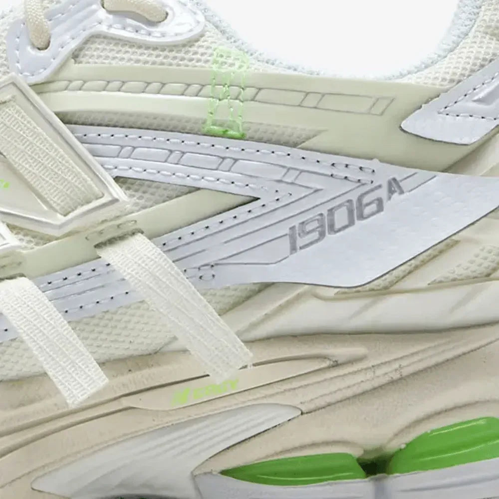 New B 1906A White Green