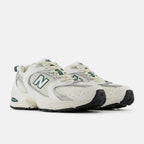 New B 530 Sea Salt White Marsh Green