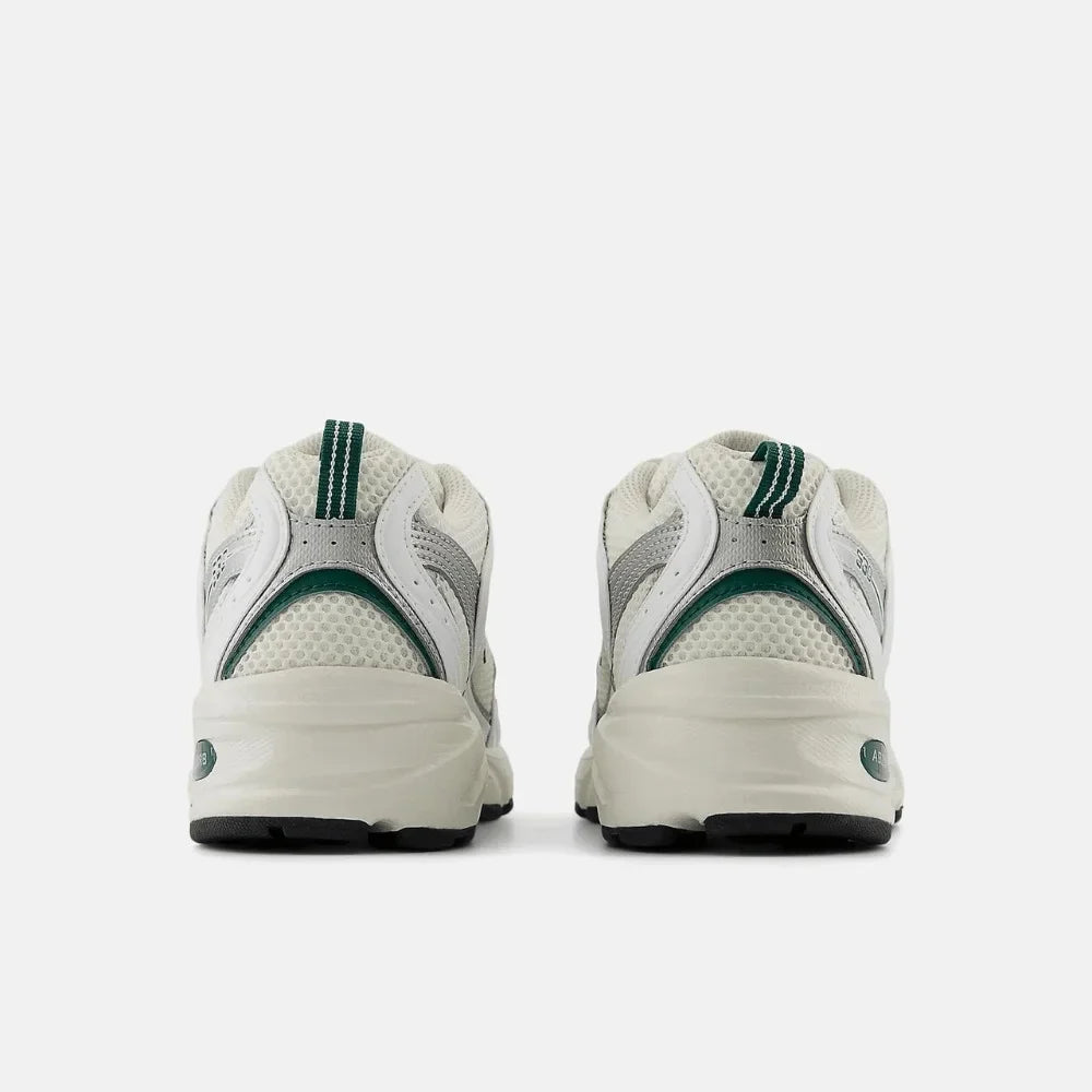 New B 530 Sea Salt White Marsh Green