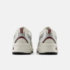 New B 530 Sea Salt White Mercury Red