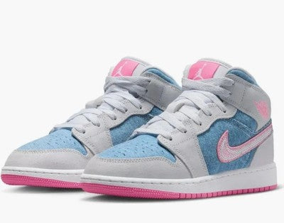 Jrd 1 Mid SE Denim Sequin