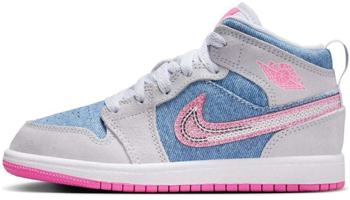 Jrd 1 Mid SE Denim Sequin