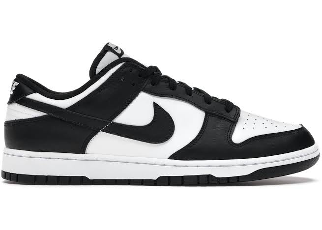 Sneaker Nk Dunk Low Retro Black White Panda