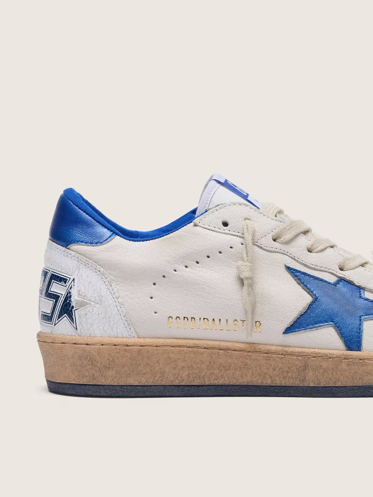 GG Ball-Star Low White Bluette