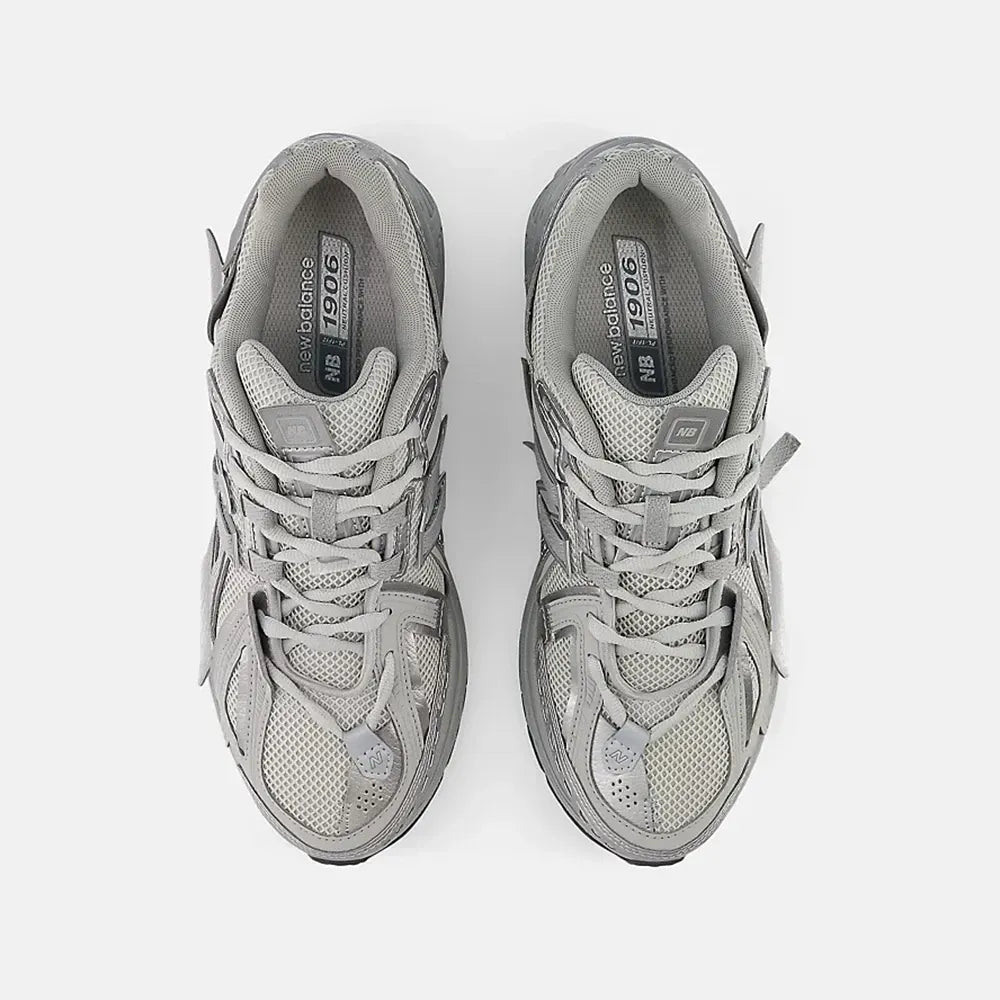 New B 1906A Concrete Silver Metallic
