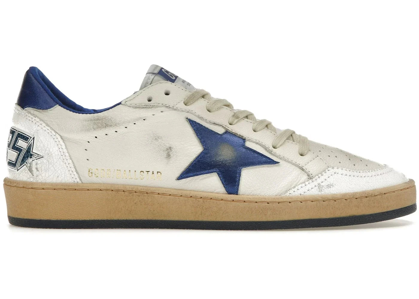 GG Ball-Star Low White Bluette