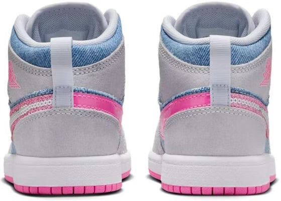 Jrd 1 Mid SE Denim Sequin
