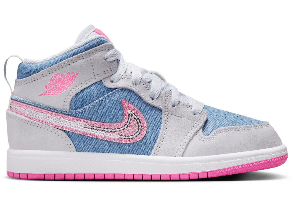 Jrd 1 Mid SE Denim Sequin
