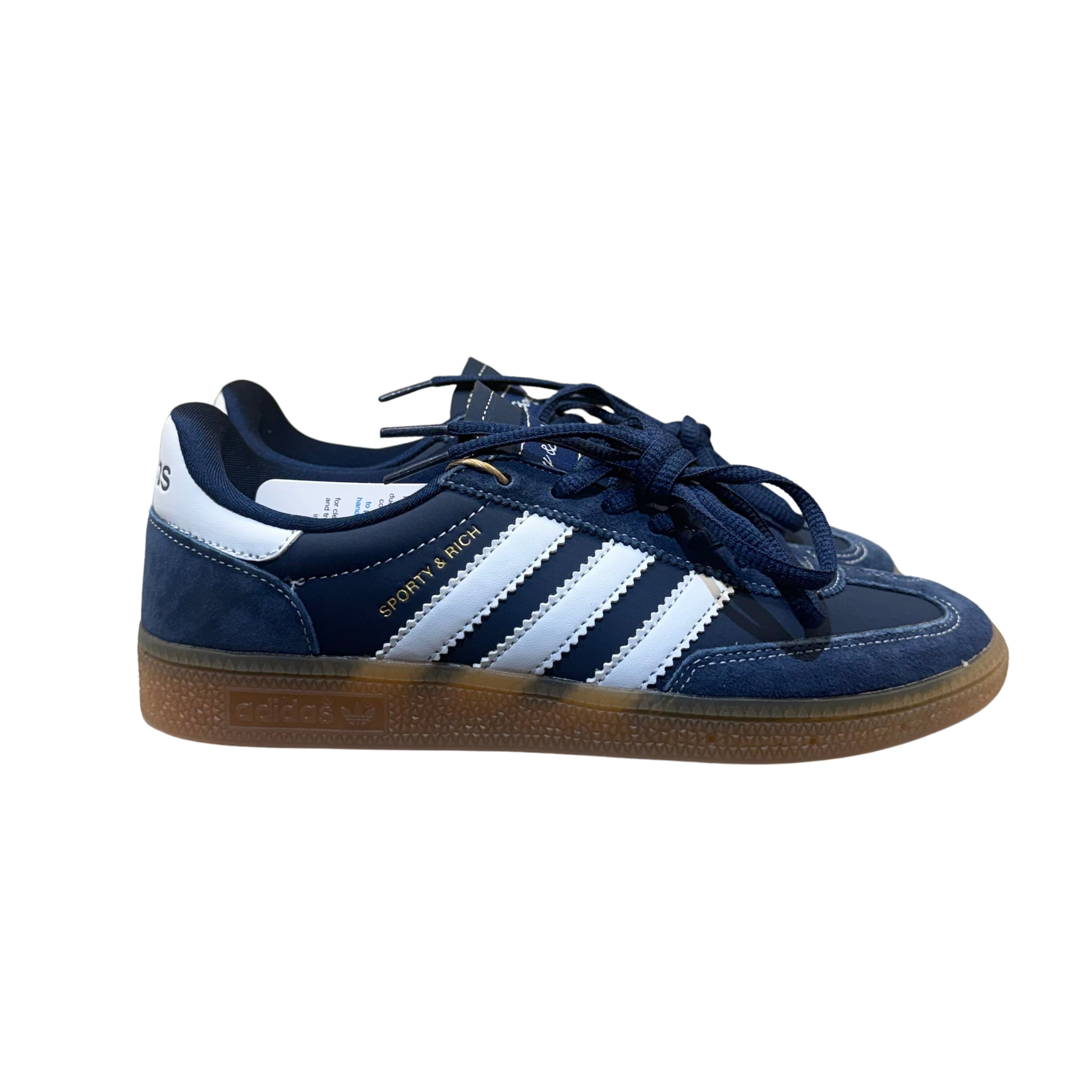 Sneaker Adi Handball Spezial Collegiate Navy Clear Sky Gum (Ready to Ship)