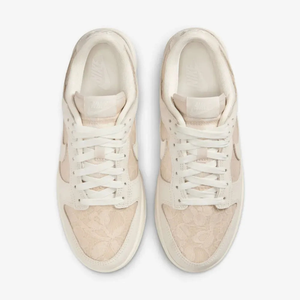 Sneaker Nk Dunk Low Lace Soft Pearl