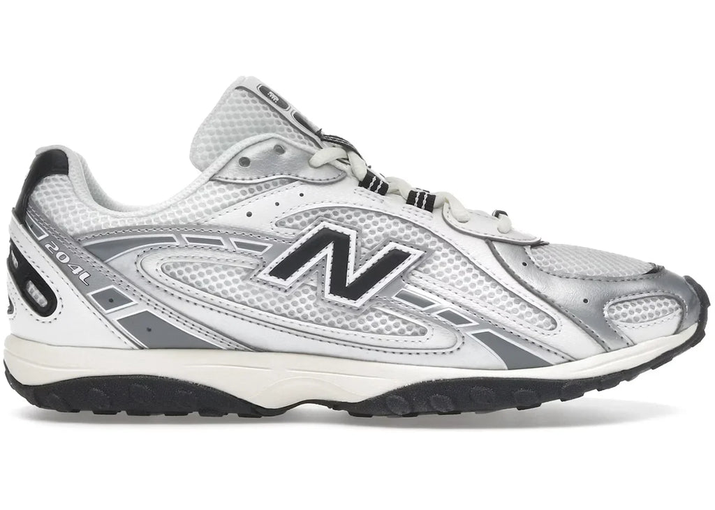 New B 204L Silver Metallic Black