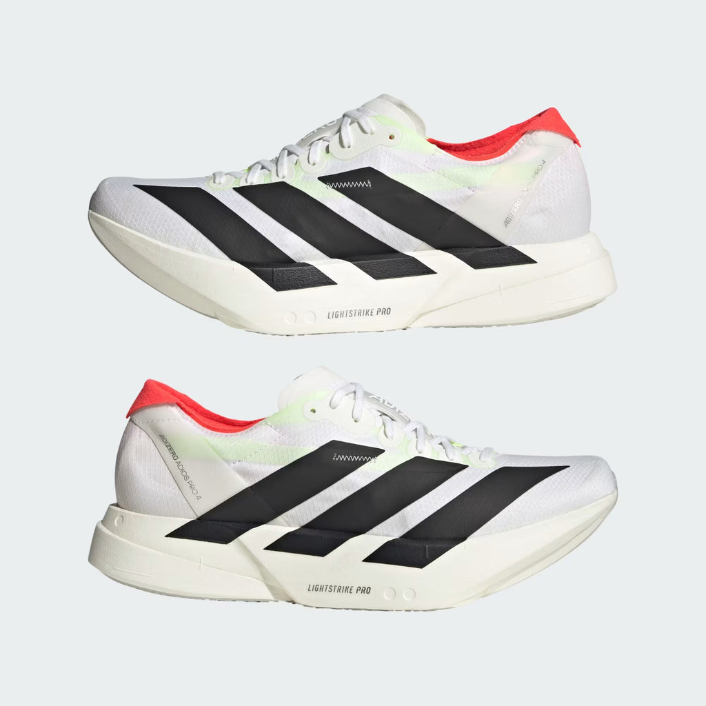 Sneaker Adizero Adios Pro 4 White Black Red