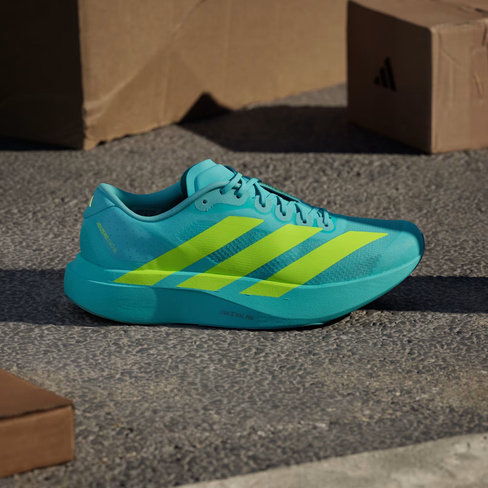 Sneaker Adizero Evo SL Flash Aqua Lucid Lemon