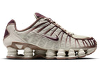 Sneaker Nk Shox TL Light Bone Burgundy Crush