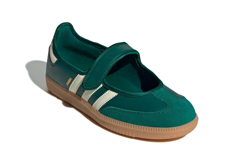AD Samba Jane Green White Gum Green