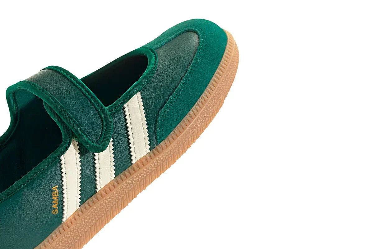 AD Samba Jane Green White Gum Green
