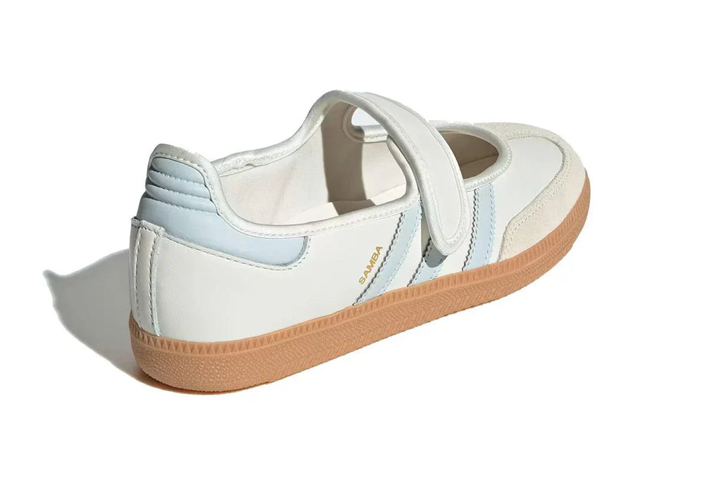 AD Samba Jane White Blue Gum White