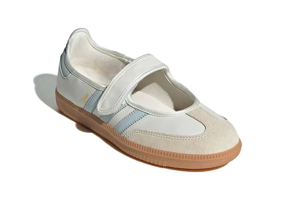 AD Samba Jane White Blue Gum White