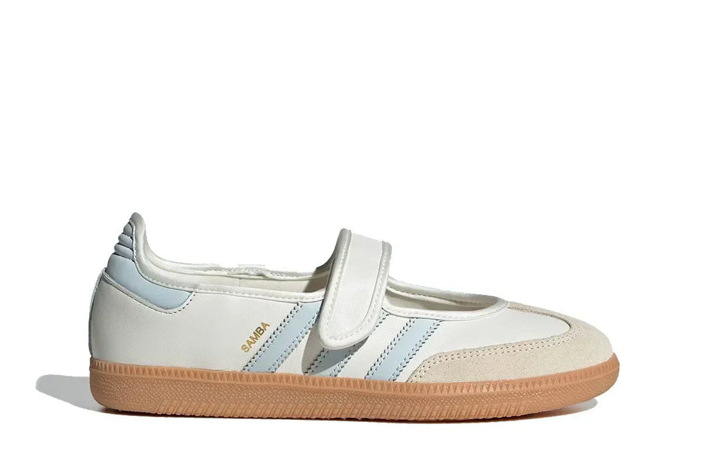 AD Samba Jane White Blue Gum White