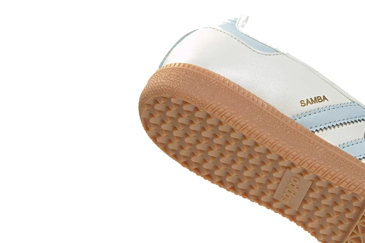 AD Samba Jane White Blue Gum White