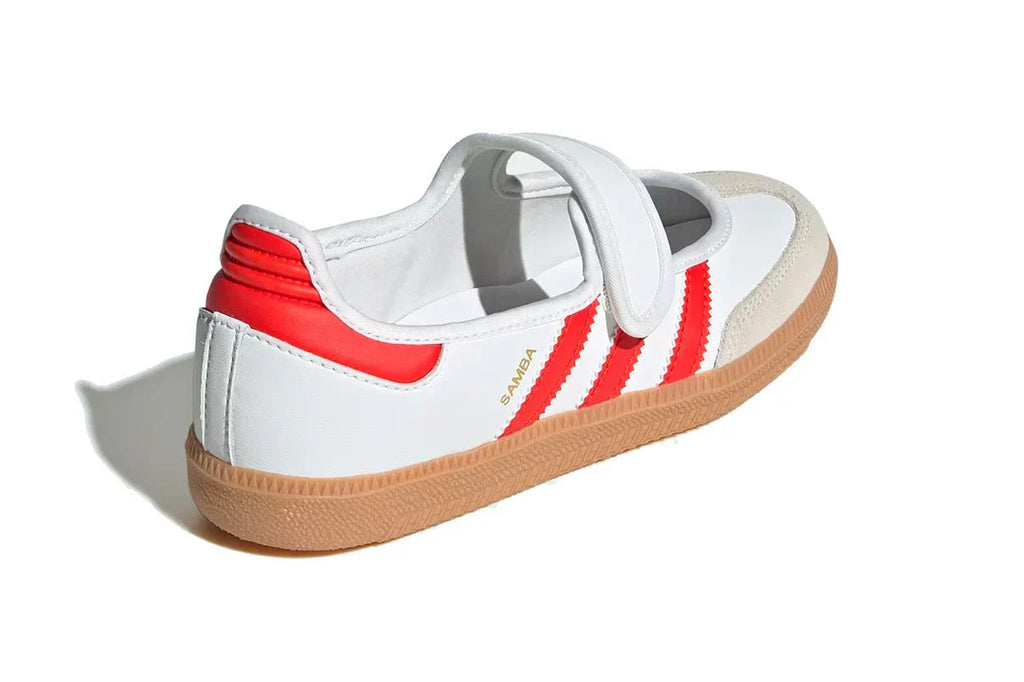 AD Samba Jane White Red Gum White